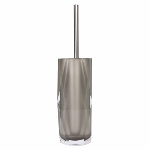 Sparkles Home Faceted Bath Toilet Brush And Holder