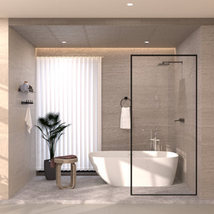 HERMITAGE BATH Hilma 34'' - W x 72'' H Door with