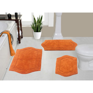 ESS ESS EXPORTS Waterford 100% Cotton Bath Rug with Non-Slip Backing