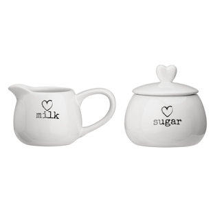 ALWYN HOME Chic Stoneware Jar - Set of 2