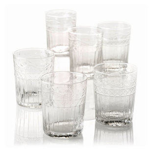 Sol 27 Outdoor Abhinay 6 - Piece 400ml Glass Drinking Glass Glassware Set (Set of 6)