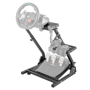 Anman Racing Steering Wheel Stand Shifter Upgrade Fits for Logitech G29 G920，10:49Not Included Steering wheel & Wheels & Pedals and Shifter Handbrake