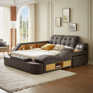 WESTCO FURNITURE Upholstered Sleigh Bed