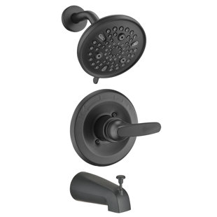 LUXYWEIVE Replacement 9-setting Rain Shower Faucet Tub Trim Kit For Delta 1300/1400& 13/14 Series(valve& Catridge Not Inclued)