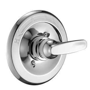 LUXYWEIVE Replacement For Delta 1300/1400 & 13/14 Series Shower Trim Kit, Shower Cover Plate With Handle (valve& Catridge Not Inclued)