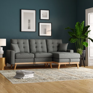 MERCURY ROW® TEEN Barbara 2 - Piece Upholstered Sectional