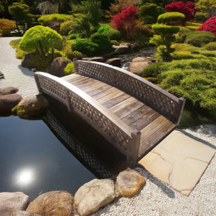 SAMS GAZEBOS Butterfly Garden Bridge