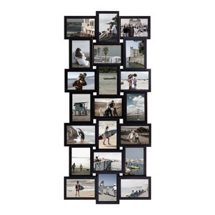 MASAKA B&W 21 Opening Wall Gallery Picture Frame Set