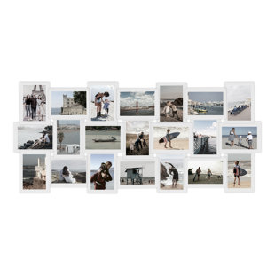 MASAKA B&W 21 Opening Wall Gallery Picture Frame Set