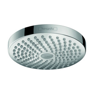 HANSGROHE Croma S 180 2-Jet Rain Fixed Shower Head with Select