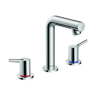 HANSGROHE Talis S Premium Widespread Bathroom Faucet with Drain Assembly