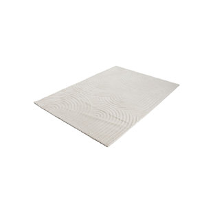 CARPETFINE Handgefertigter Teppich Aus Mikrofaser In Creme Hand Tufted Cream Area Rug