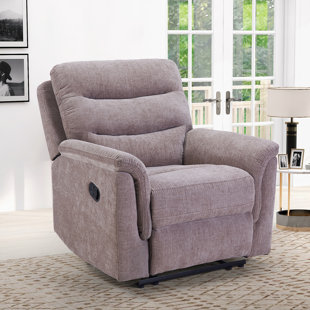 HOKKU DESIGNS Wankowski 35.1" Wide Modern and Overstuffed Soft Manual Standard Recliner
