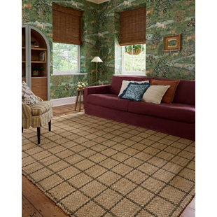 Chris Loves Julia x Loloi Fletcher Natural / Olive Area Rug