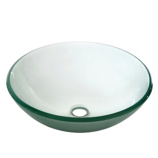 Dawn USA 16.25'' Glass Circular Bathroom Sink