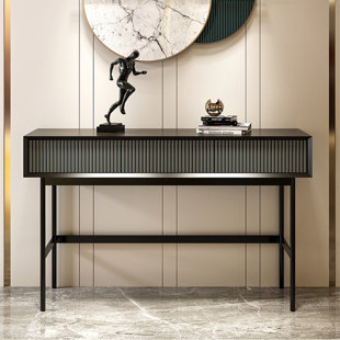 SMI CABINETRY INC TB672286303030SMI&Color&Size Solid Wood Top Console Table