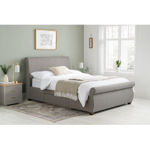 OPHELIA & CO. Angarano Upholstered Sleigh Bed