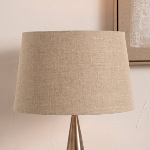 LATITUDE RUN Hindelang Linen Empire Lamp Shade ( Clip On ) in Natural