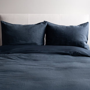 BOKSER HOME French Linen And Cotton Duvet Cover & Sham Set