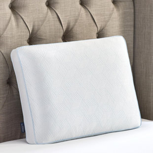 BODIPEDIC Ultimate Cooling Gusseted Memory Foam Bed Pillow Powered By Hi-cool Technology