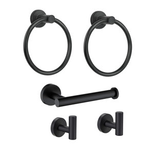 MAIGUOONE 5 - Piece Bathroom Hardware Set