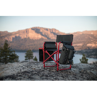 ONIVA™ Outdoor Furniture Fusion Camping Chair with Side Table and Soft Cooler