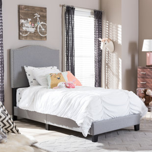 GEMMA VIOLET Abril Upholstered Standard Bed