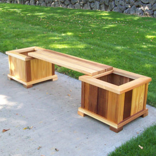 AUGUST GROVE® Camdenton Cedar Outdoor Bench