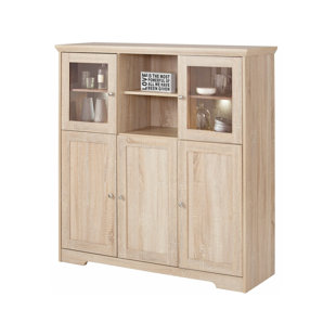 BEACHCREST HOME Plevna 120 Cm Wide Highboard