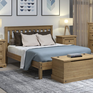 FERNLEAF Beryl Bed Frame, antique wax finish