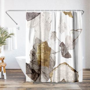 THE TWILLERY CO.® Abstract Shower Curtain Amplified by PI Creative Art