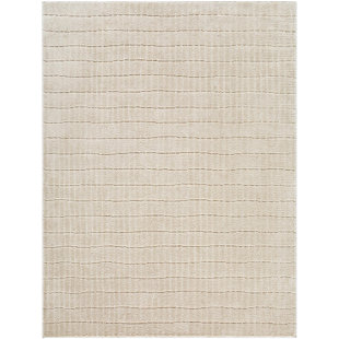 Our PNW Home x Livabliss Boho Scandi High Pile Light Beige Area Rug