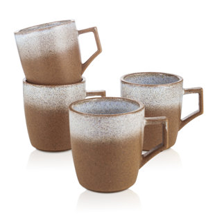 Stone Lain Vince 4-Piece Mug Set Stoneware (Set of 4)