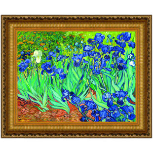 VAULT W ARTWORK " Irises, 1889 " by Vincent Van Gogh