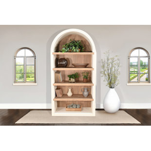 HOKKU DESIGNS Fason Arched Wooden Bookcase