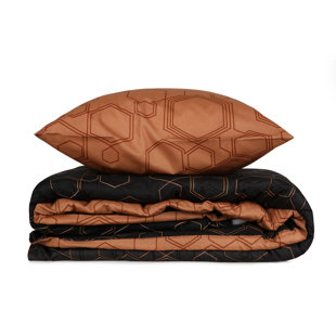 ASIR GROUP INC Cotton Geometric Shapes Duvet Cover Set