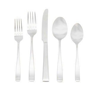 WAYFAIR SAMPLES Fantasy 18/0 Stainless Steel 20 Piece Flatware Set, Service for 4