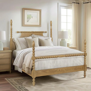 MADISON PARK SIGNATURE Beckett Solid Wood Low Profile Bed