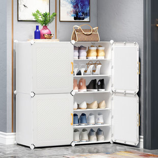 METRO LANE 24 Pair Shoe Storage Cabinet