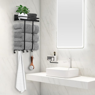 HIGEMZ 4 Wall Towel Rack