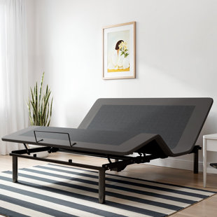 ALWYN HOME Canyonlands Adjustable Bed Base, Wireless Remote, Independent Incline Durable Motor