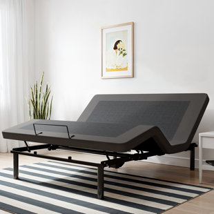 ALWYN HOME Lysistrate Adjustable Bed Base, Wireless Remote, Independent Incline Durable Motor