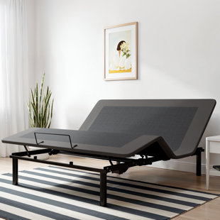 ALWYN HOME Canyonlands Adjustable Bed Base, Wireless Remote, Independent Incline Durable Motor