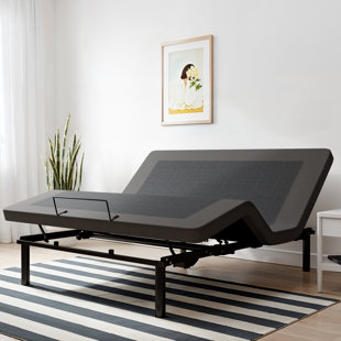 ALWYN HOME Lysistrate Adjustable Bed Base, Wireless Remote, Independent Incline Durable Motor