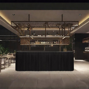 LKIWXAQ RECEPTION DESK Vintage Style Bar Counter