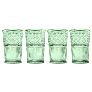 GODINGER SILVER ART CO Claro Tumbler 12 oz (Set of 4)