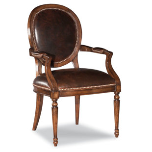 WOODBRIDGE FURNITURE Upholstered Arm Chair in Brown