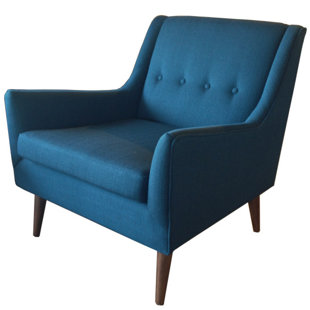 BRAYDEN STUDIO® Angela 28" W Tufted Polyester Armchair