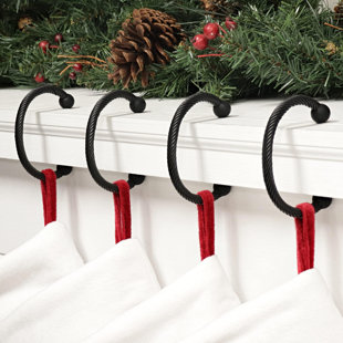 ZAALBA Chic Adjustable Stocking Holders (4-pack)