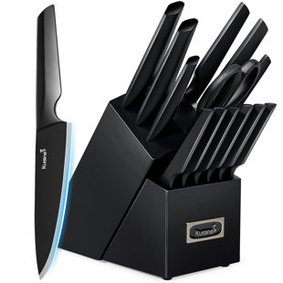 Kuisine 15-piece Knife Set With Self-sharpening Block